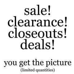 Sale items!