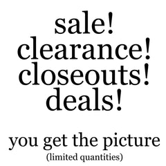Sale items!