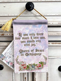 Blessing Pouch - Our Lady of Medjugorje Queen of Peace