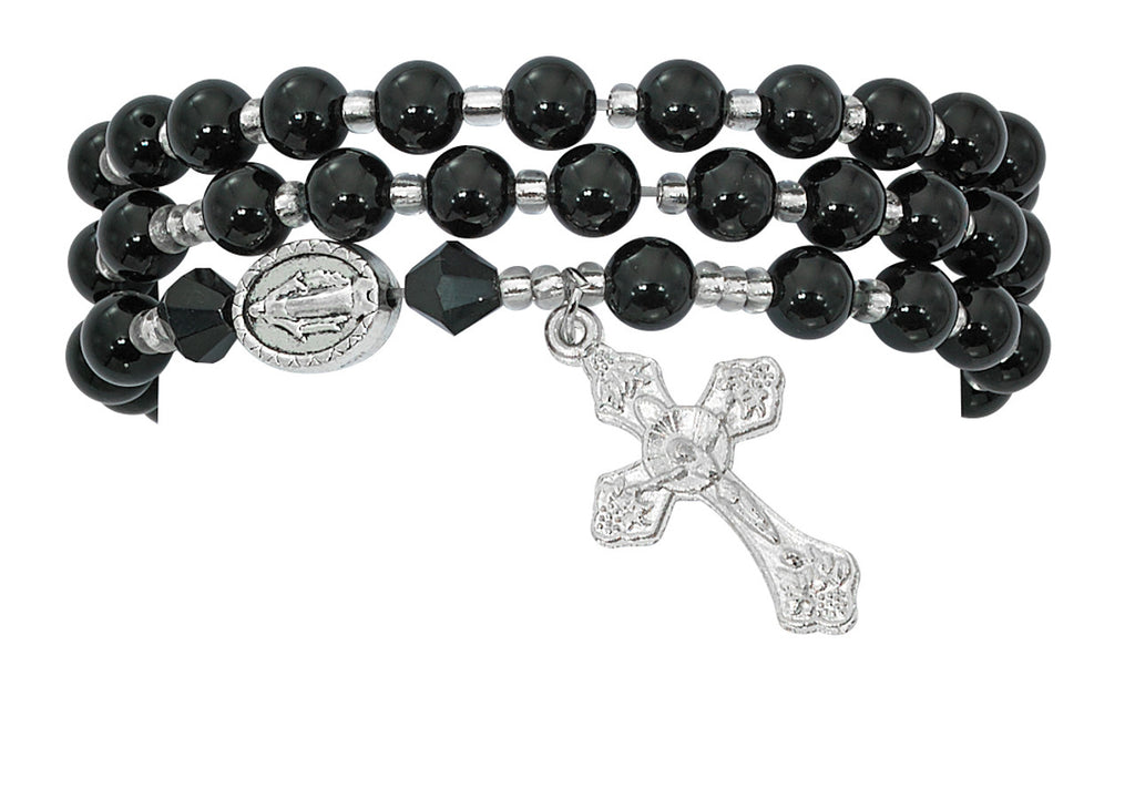 Rosary Bracelet - Assorted Gemstones