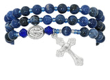 Rosary Bracelet - Assorted Gemstones