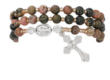 Rosary Bracelet - Assorted Gemstones