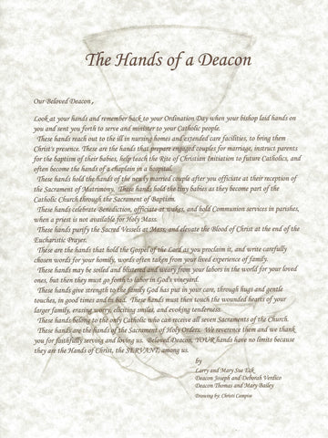 The Hands of a Deacon
