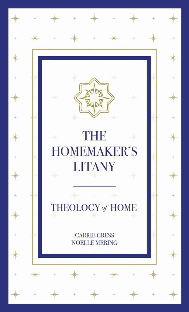 The Homemaker's Litany Prayer Card