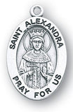 Sterling Silver Patron Saint Medals - Female Saints - Catholic Shoppe USA - 4