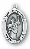Sterling Silver Patron Saint Medals - Male Saints - Catholic Shoppe USA - 4