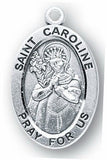 Sterling Silver Patron Saint Medals - Female Saints - Catholic Shoppe USA - 13