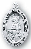 Sterling Silver Patron Saint Medals - Female Saints - Catholic Shoppe USA - 21