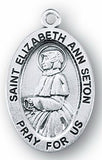 Sterling Silver Patron Saint Medals - Female Saints - Catholic Shoppe USA - 21