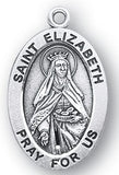Sterling Silver Patron Saint Medals - Female Saints - Catholic Shoppe USA - 22