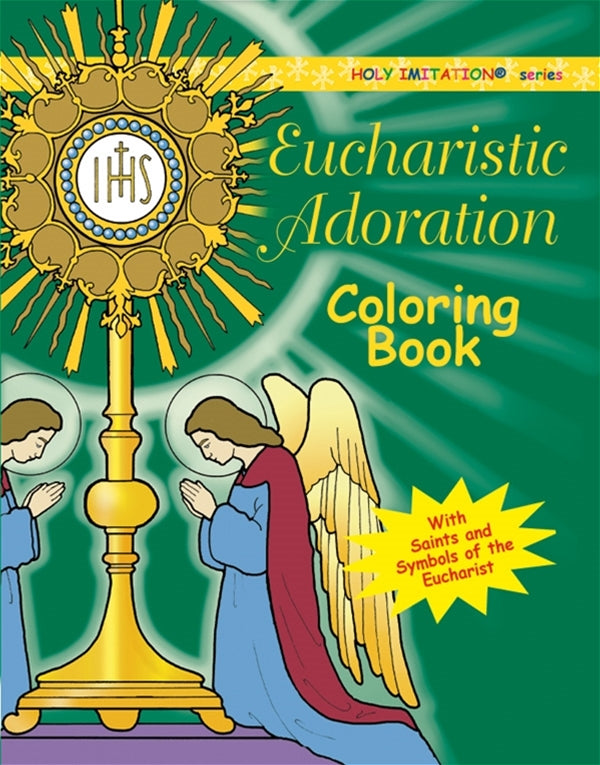 Eucharistic Adoration Coloring Book