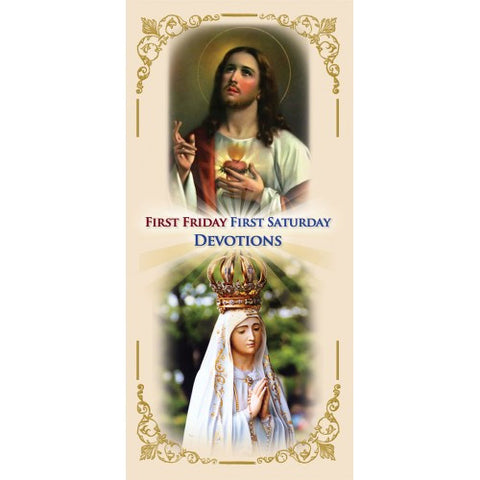 First Friday First Saturday Devotion Prayers - Catholic Shoppe USA