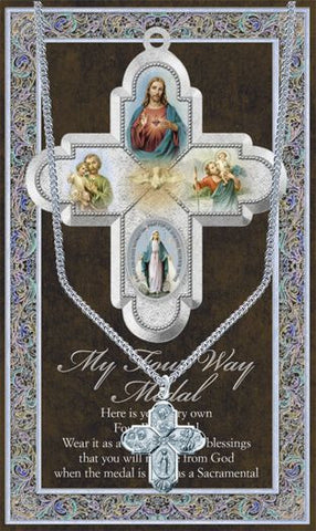 Four Way Medal - Catholic Shoppe USA