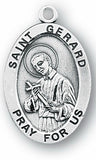 Sterling Silver Patron Saint Medals - Male Saints - Catholic Shoppe USA - 14