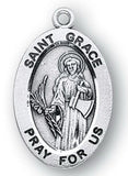Sterling Silver Patron Saint Medals - Female Saints - Catholic Shoppe USA - 27