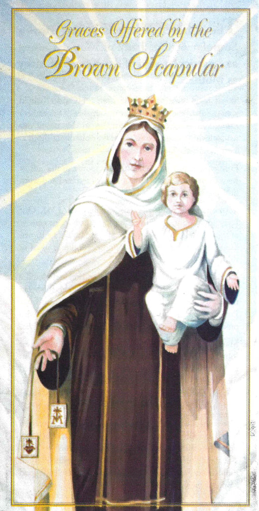 Graces Offered by the Brown Scapular Pamphlet
