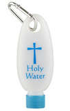 Holy Water Bottle with Carabiner Clip