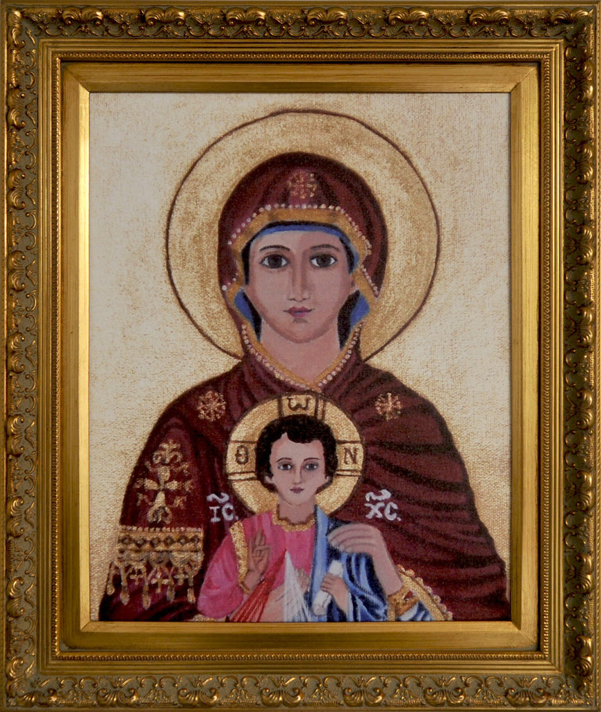 Icon of the Most Philanthropic Mother of Christ Jesus - Catholic Shoppe USA