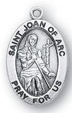 Sterling Silver Patron Saint Medals - Female Saints - Catholic Shoppe USA - 30