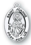 Sterling Silver Patron Saint Medals - Female Saints - Catholic Shoppe USA - 31