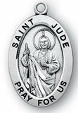 Sterling Silver Patron Saint Medals - Male Saints - Catholic Shoppe USA - 21