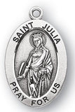 Sterling Silver Patron Saint Medals - Female Saints - Catholic Shoppe USA - 32