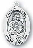 Sterling Silver Patron Saint Medals - Male Saints - Catholic Shoppe USA - 23