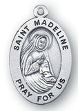 Sterling Silver Patron Saint Medals - Female Saints - Catholic Shoppe USA - 36