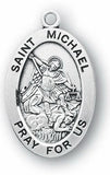 Sterling Silver Patron Saint Medals - Male Saints - Catholic Shoppe USA - 26