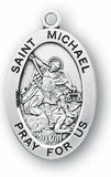 Sterling Silver Patron Saint Medals - Male Saints - Catholic Shoppe USA - 26