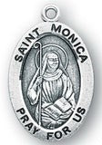 Sterling Silver Patron Saint Medals - Female Saints - Catholic Shoppe USA - 39