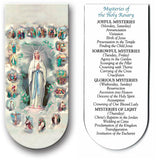magnetic bookmark Mysteries of The Holy Rosary