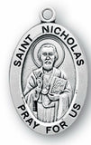 Sterling Silver Patron Saint Medals - Male Saints - Catholic Shoppe USA - 27