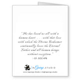Jesus and Our Lady of Grace Note Cards
