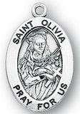 Sterling Silver Patron Saint Medals - Female Saints - Catholic Shoppe USA - 41