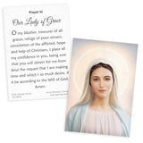 Our Lady of Grace Prayer Card