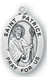 Sterling Silver Patron Saint Medals - Male Saints - Catholic Shoppe USA - 28
