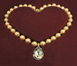 Cultured Pearl Necklace and Earrings