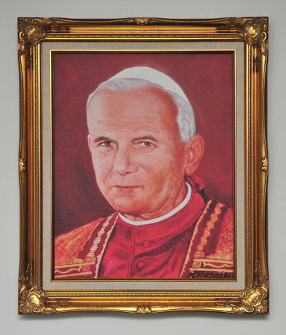 Pope John Paul II Canvas - Catholic Shoppe USA