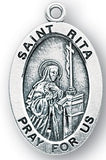 Sterling Silver Patron Saint Medals - Female Saints - Catholic Shoppe USA - 47