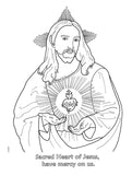 Eucharistic Adoration Coloring Book