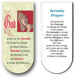 magnetic bookmark Serenity Prayer