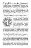 Blessed St. Benedict Medal with pamphlet