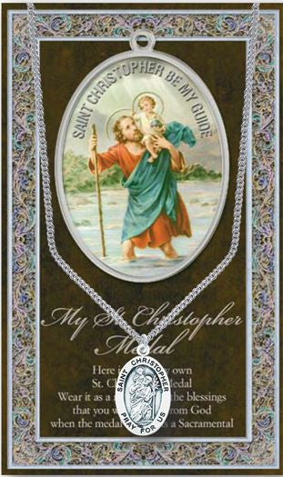 St. Christopher Medal - Catholic Shoppe USA