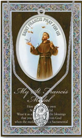 St. Francis Medal - Catholic Shoppe USA