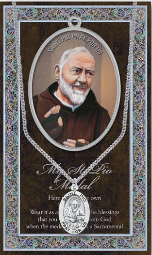 St. Padre Pio Medal - Catholic Shoppe USA