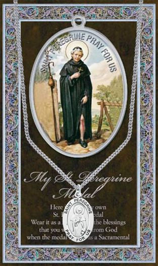 St. Peregrine Medal - Catholic Shoppe USA