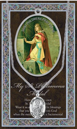 St. Philomena Medal - Catholic Shoppe USA