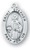 Sterling Silver Patron Saint Medals - Male Saints - Catholic Shoppe USA - 36