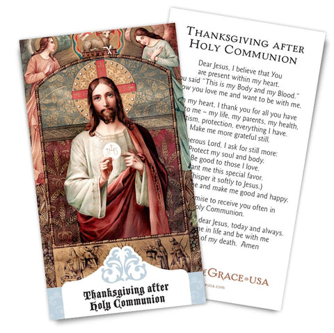 Thanksgiving after Holy Communion
